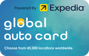 Global Auto Card powered by Expedia New Zealand reward