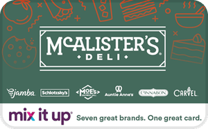 McAlister’s Deli – Mix It Up® reward