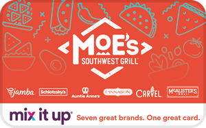 Moe’s Southwest Grill – Mix It Up® reward