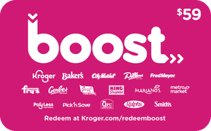 Kroger Boost Membership reward