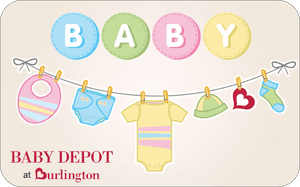 Baby Depot at Burlington reward