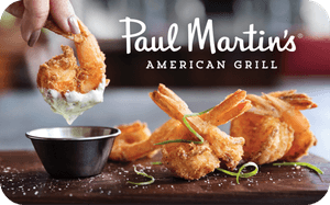 Paul Martin's American Grill reward