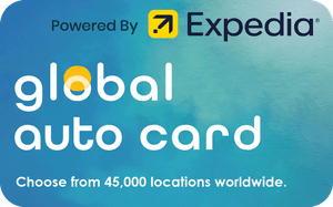 Global Auto Card powered by Expedia Canada reward