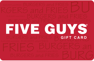 Five Guys Germany reward