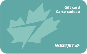WestJet Canada reward